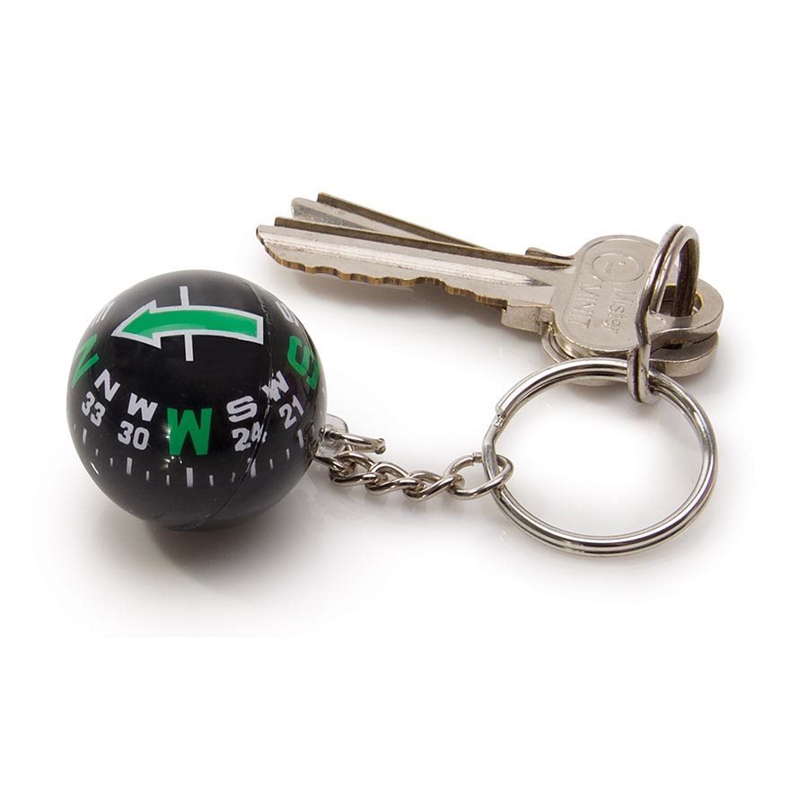 IS GIFT Ball Compass Keychain at Mighty Ape NZ