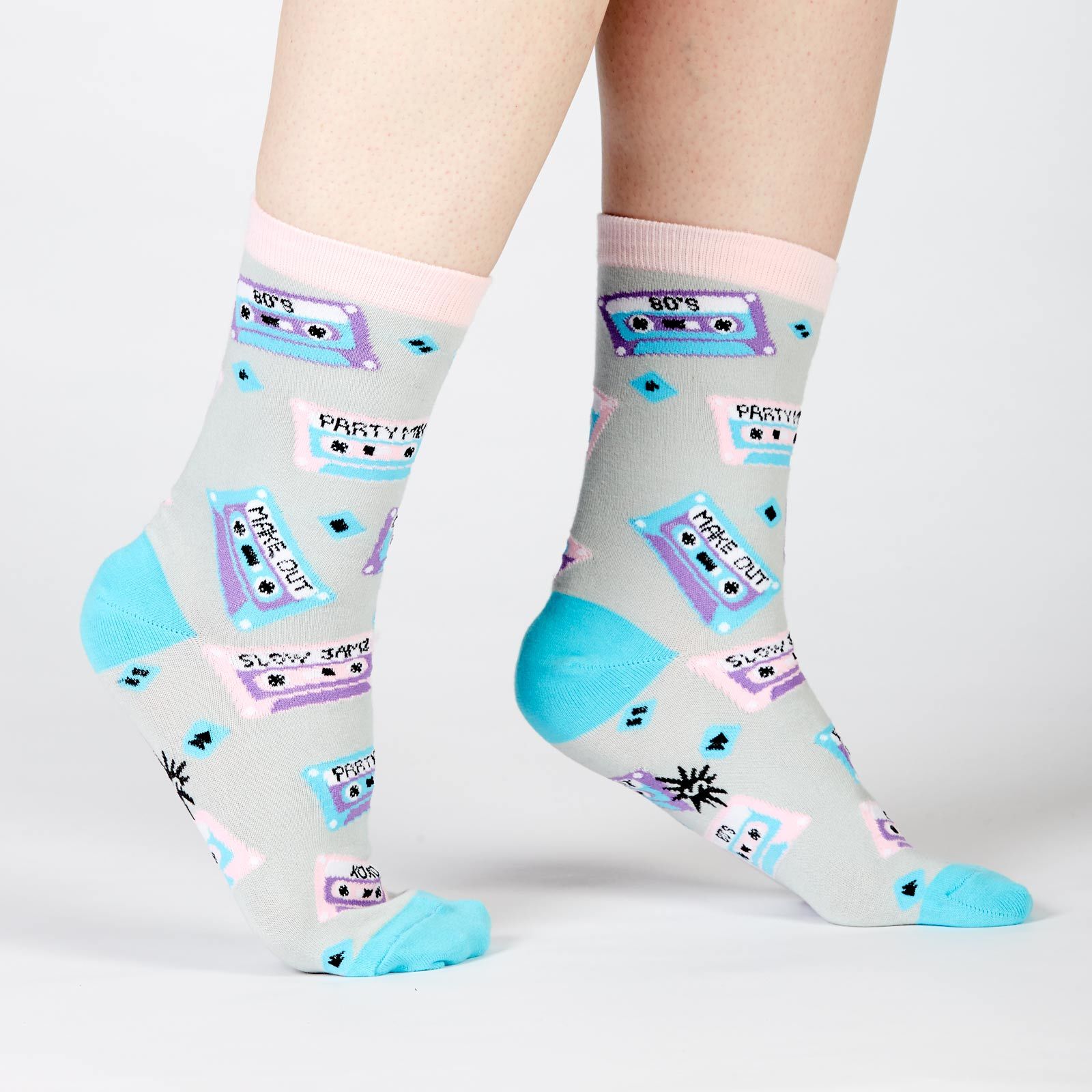 Women's - Mixtapes Crew Socks