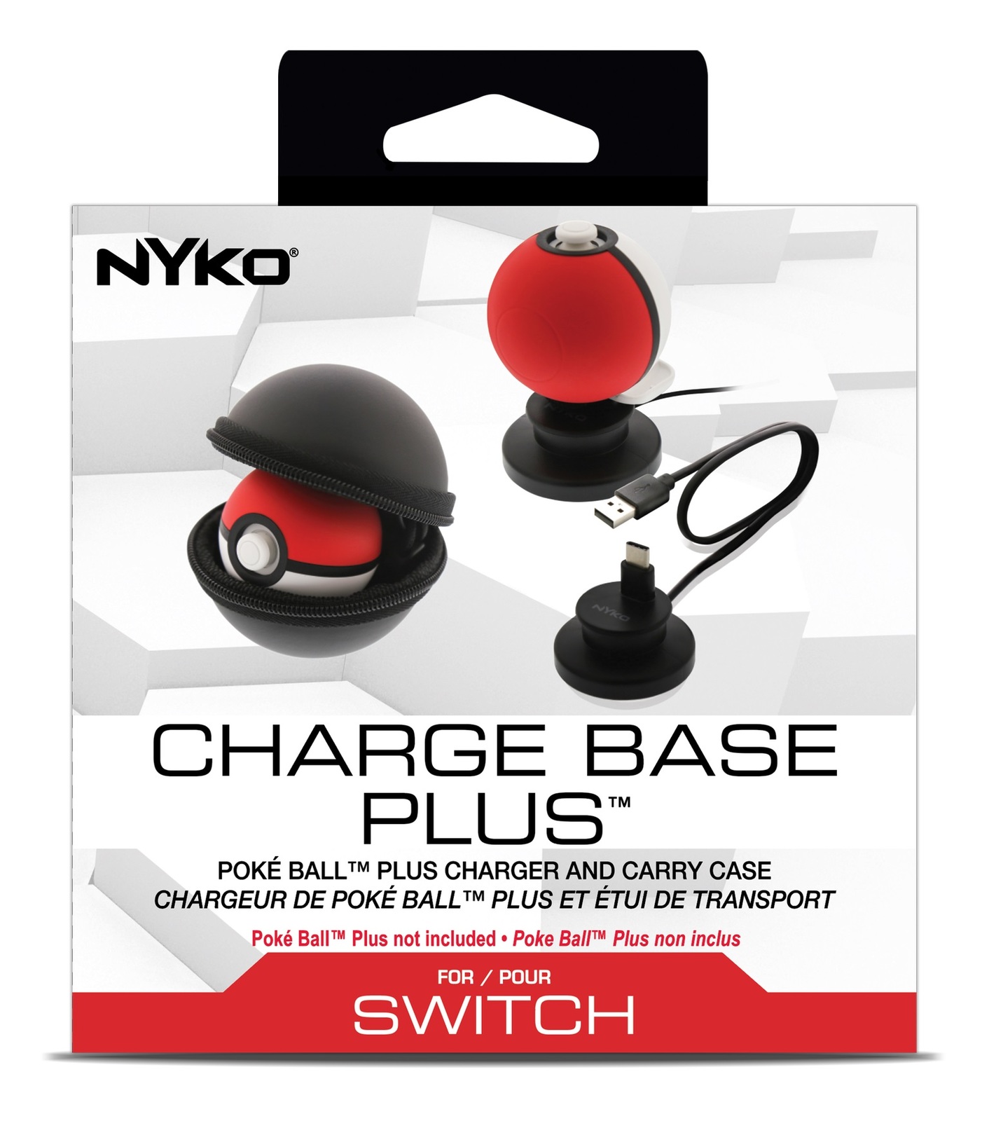 Nyko Switch Poké Ball Charge Base image