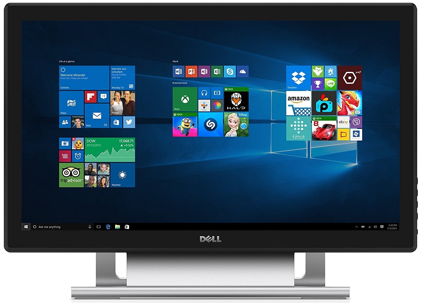 21.5" Dell Multi-Touch Monitor image