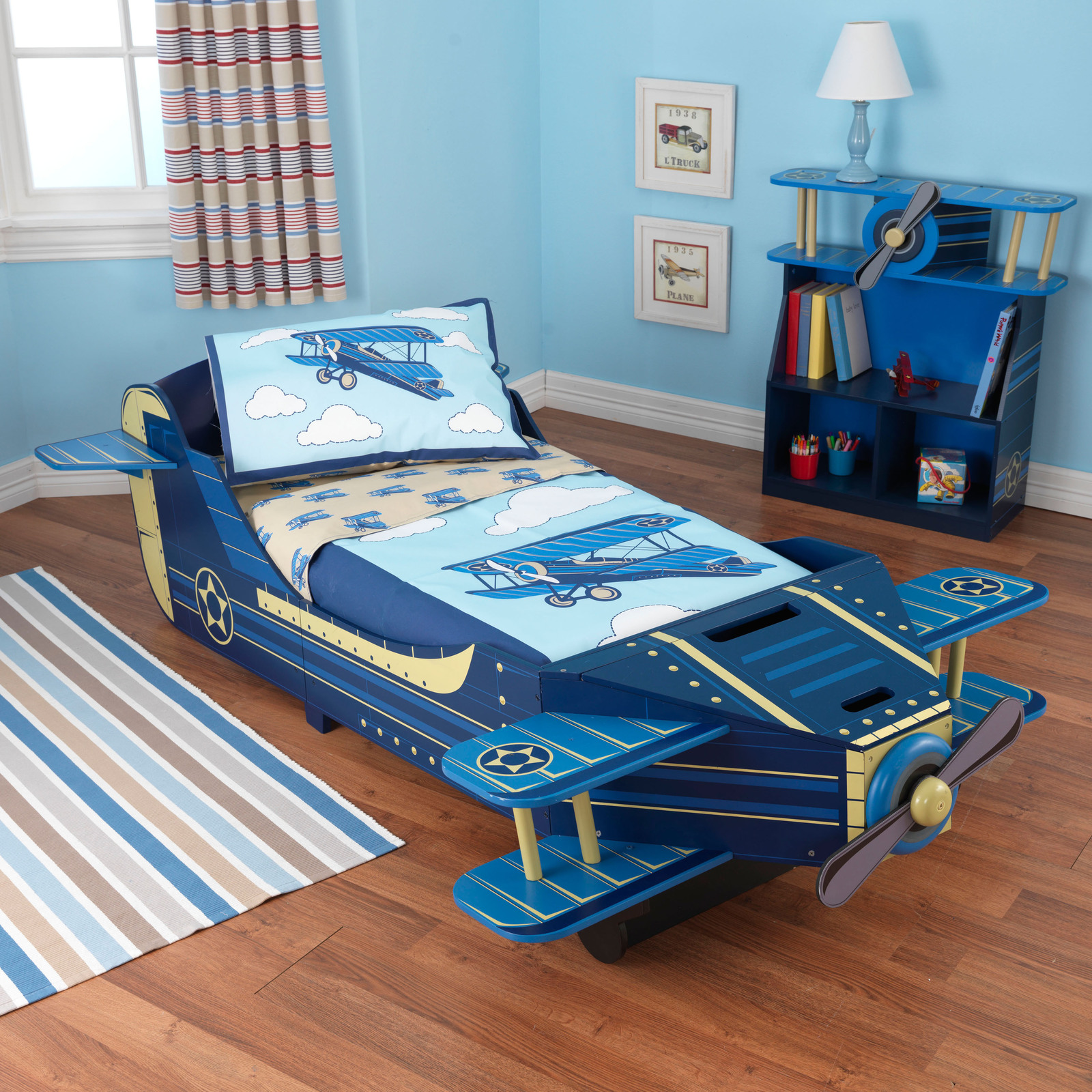 KidKraft - Airplane Toddler Bed image