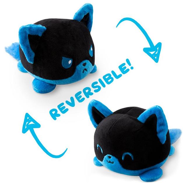 reversible plush fox