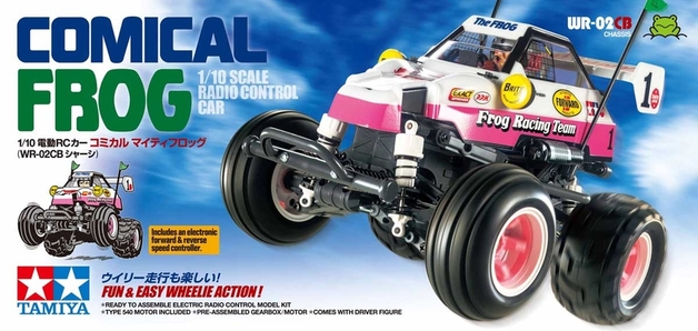 Tamiya: 1/10 R/C Comical Frog (WR-02CB)