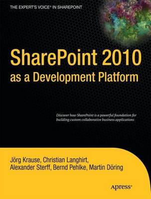 SharePoint 2010 as a Development Platform by Joerg Krause image