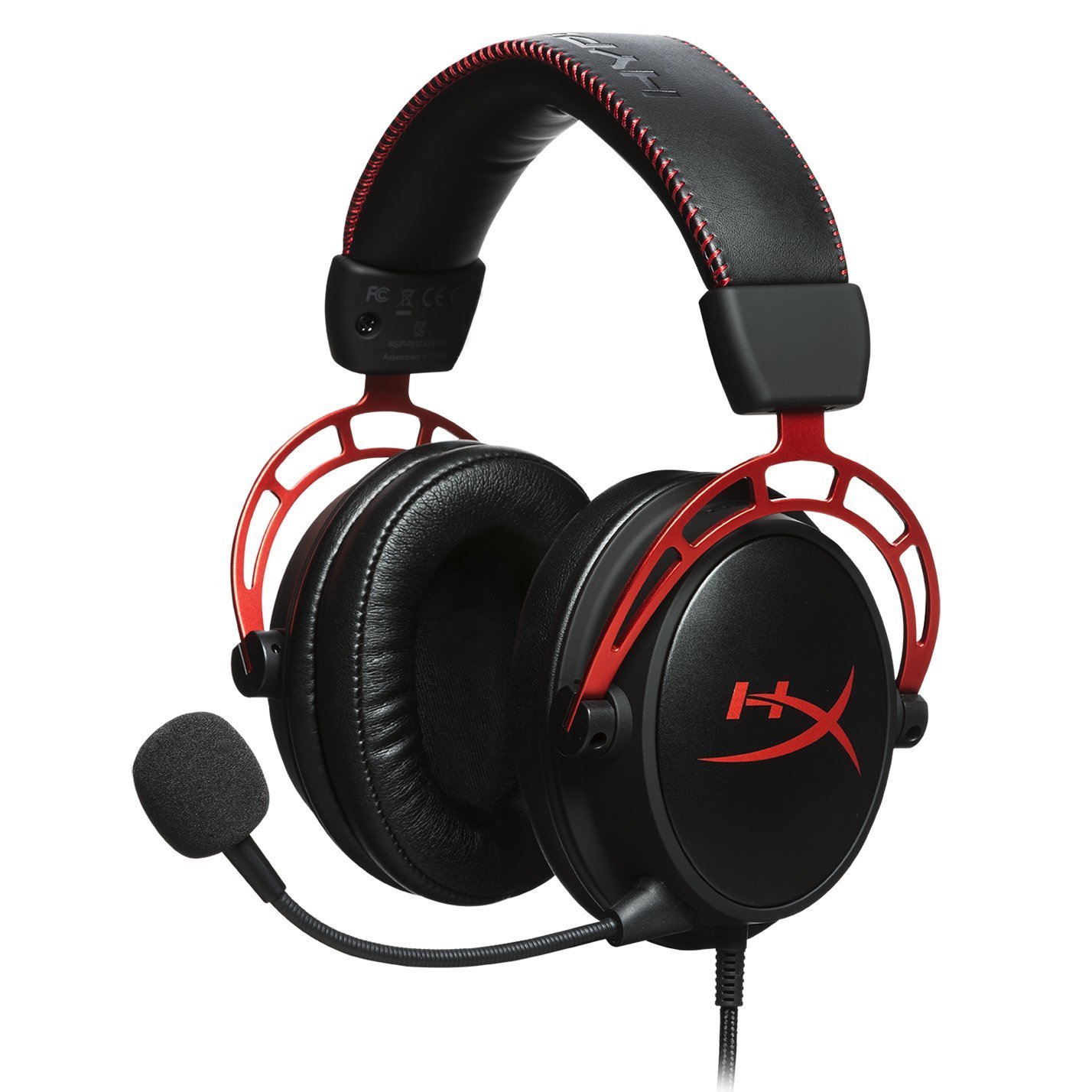 HyperX Cloud Alpha - Gaming Headset (Red) for Switch, PC, PS4, Xbox One image
