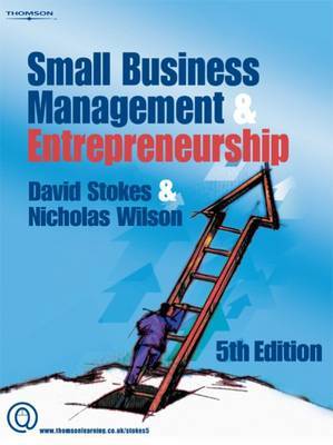 Small Business Management and Entrepreneurship by David Stokes image