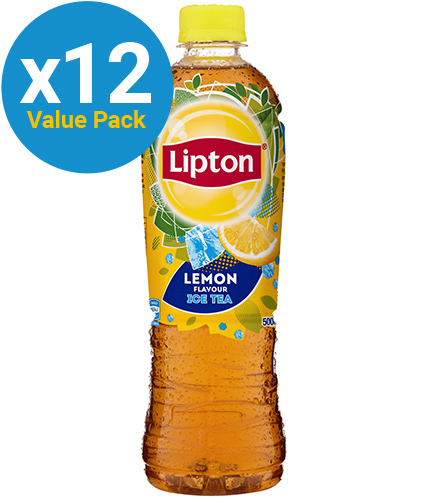 Lipton Ice Tea Lemon 500ml (12 Pack) image