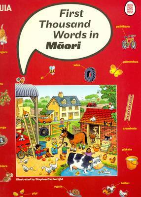 First Thousand Words in Maori by Heather Amery image