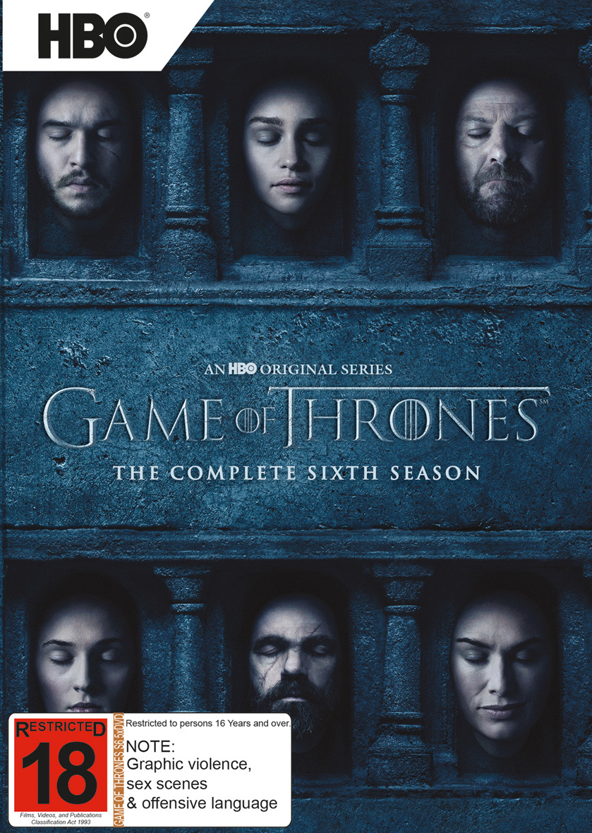 Game of Thrones - The Complete Season Six on DVD