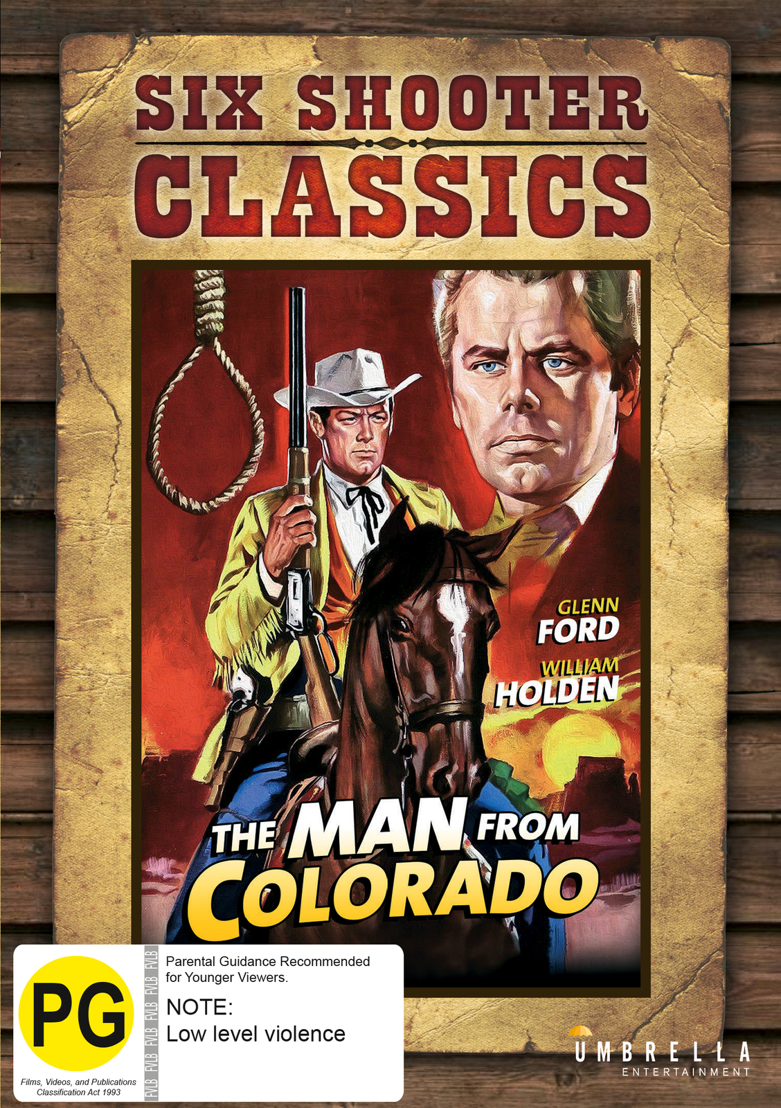 The Man From Colorado (Six Shooter Collection) on DVD