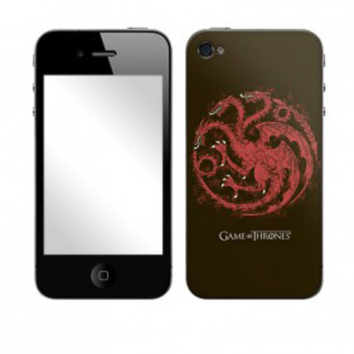 Game of Thrones Skin for iPhone - Targaryen Distressed