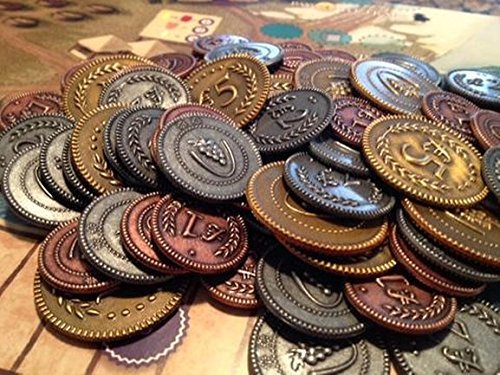 Viticulture: Metal Lira Coins image