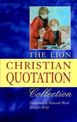 The Lion Christian Quotation Collection by Hannah Ward image