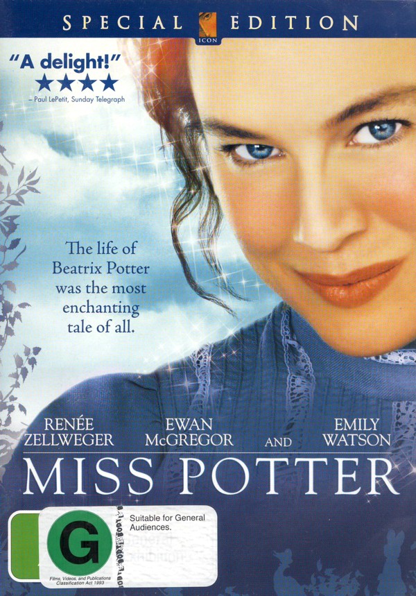 Miss Potter on DVD image
