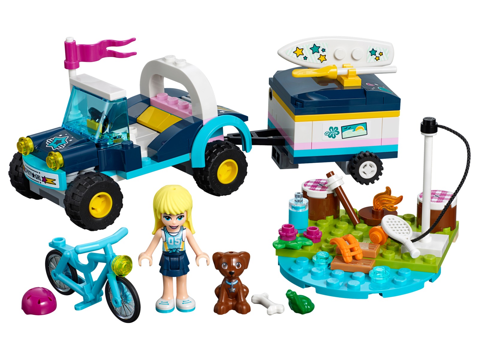 LEGO Friends: Stephanie's Buggy & Trailer (41364) image