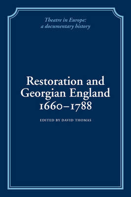 Restoration and Georgian England 1660-1788