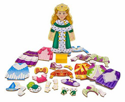 Melissa & Doug: Princess Elise Magnetic Wooden Dress-Up