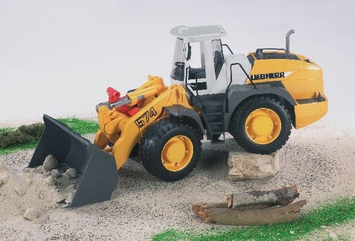 Bruder Liebherr Articulated Loader image