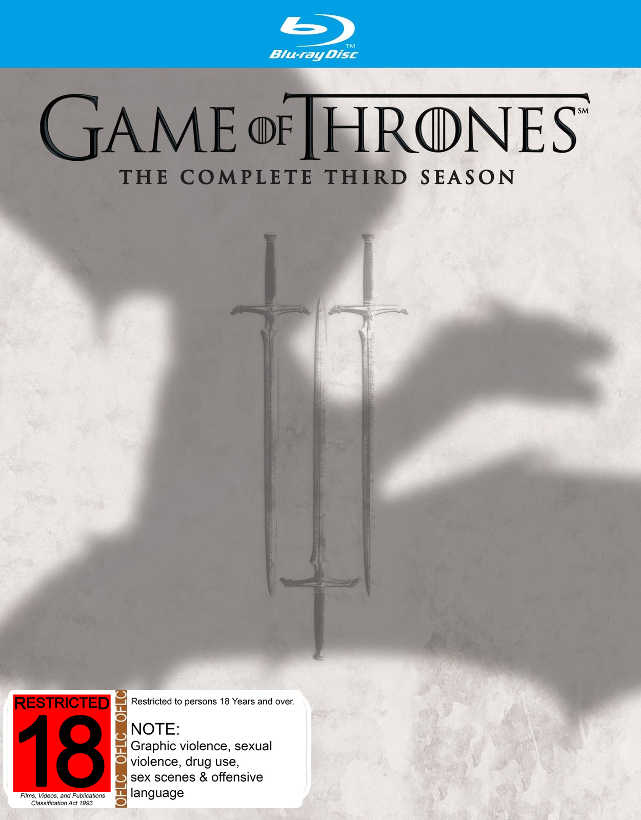 Game of Thrones - The Complete Third Season on Blu-ray image