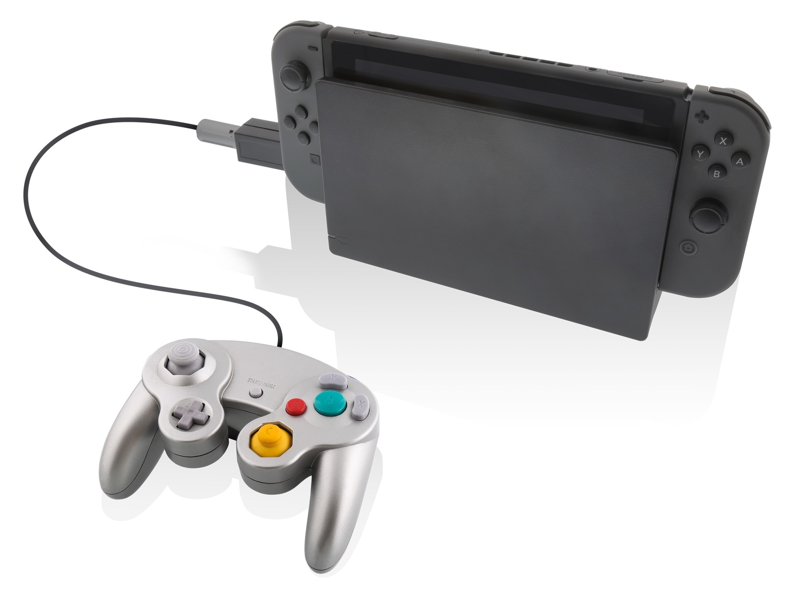 Nyko Switch Retro Controller Adaptor on Switch