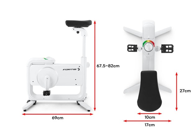 fortis home & office exercise bike