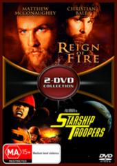 Starship Troopers / Reign Of Fire - 2-DVD Collection (2 Disc Set) on DVD Starship Troopers / Reign Of Fire - 2-DVD Collection (2 Disc Set) on DVD