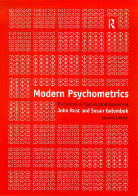 Modern Psychometrics by John Rust image