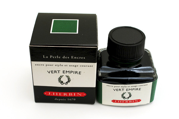 J Herbin: Fountain Pen Ink - Vert Empire (30ml) image
