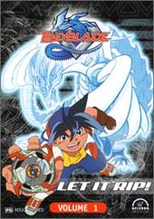Beyblade Vol 1 on DVD Beyblade Vol 1 on DVD