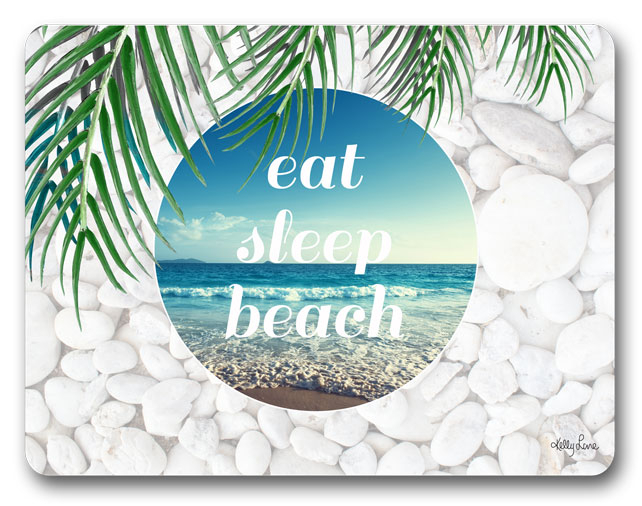 Kelly Lane Turtle Bay Cork Placemats Eat (Set of 6) at Mighty Ape