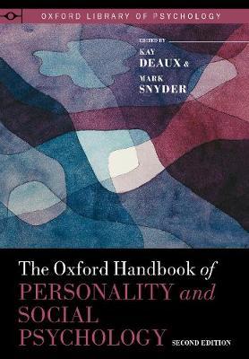 The Oxford Handbook of Personality and Social Psychology image