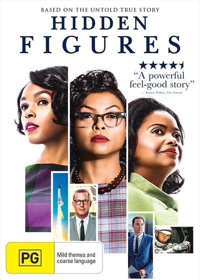 Hidden Figures on DVD image
