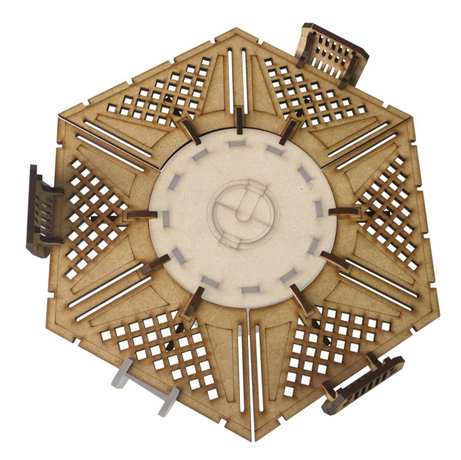 TTCombat: Tabletop Scenics - Sector 3 Chem-Vat Platform image
