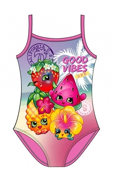 Shopkins: Good Vibes - Girls Swim Suit (5-6 Years) image