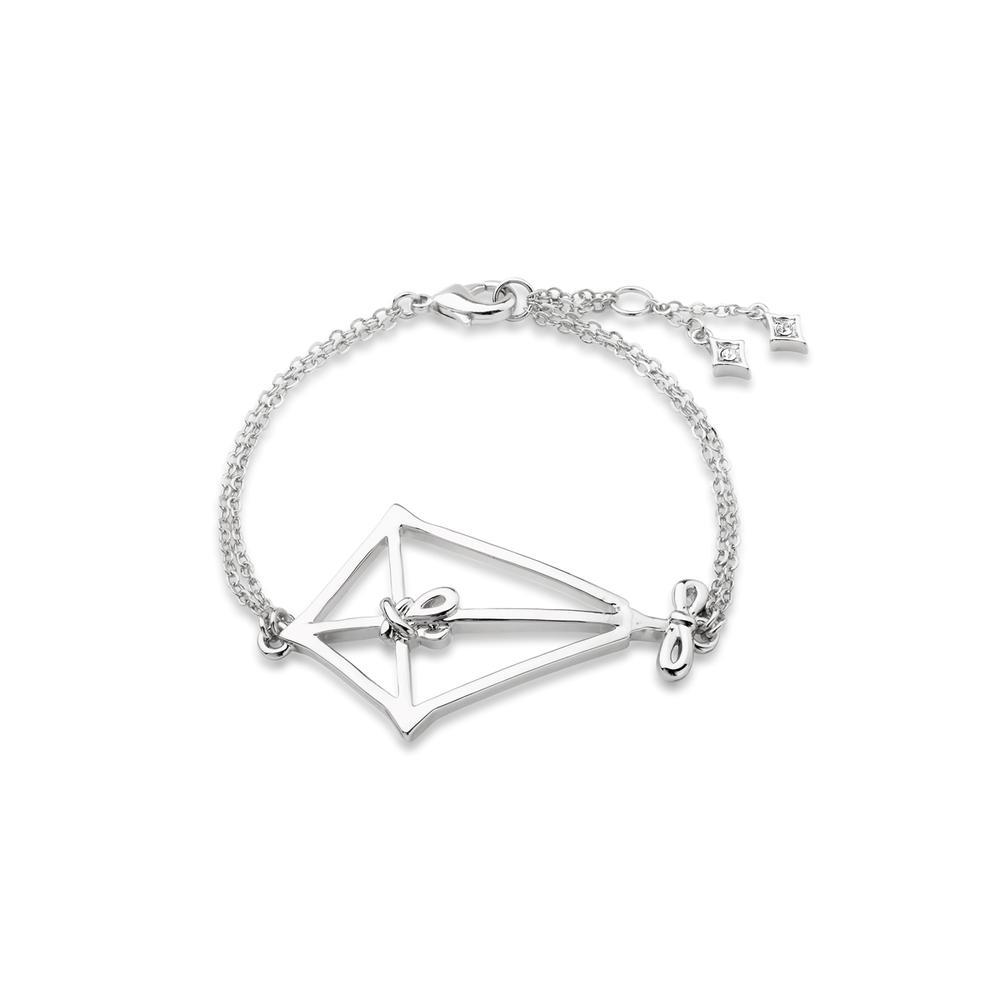 Mary Poppins White Gold Plated Kite Bracelet image