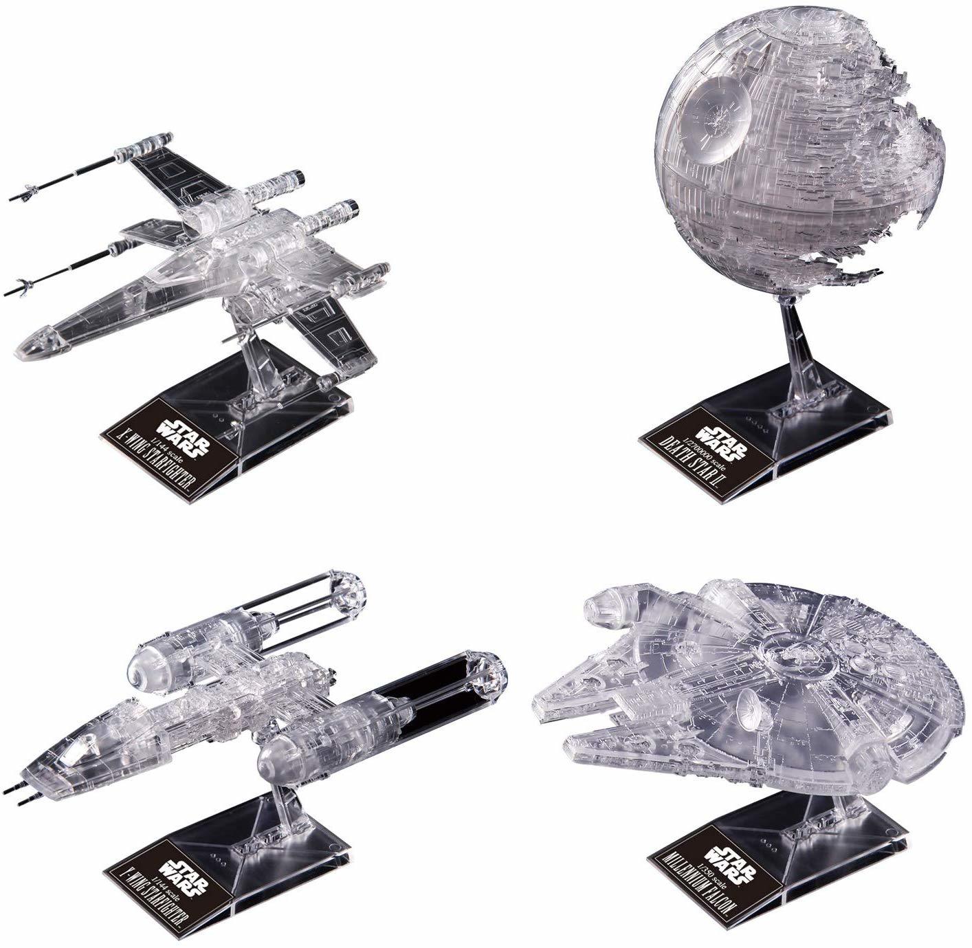 Star Wars Vehicle Model Return of The Jedi Clear Vehicle Set Model