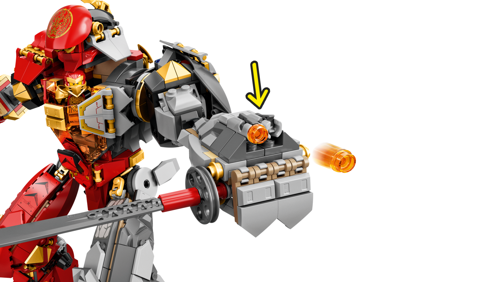 LEGO Ninjago: Fire Stone Mech - (71720) image