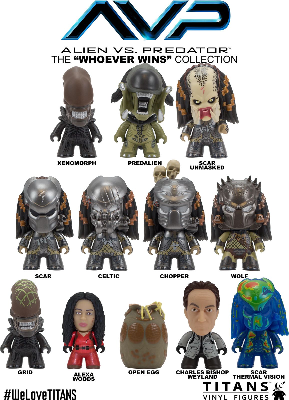 Alien vs Predator - The Whoever Wins Titans (Blind Box) image