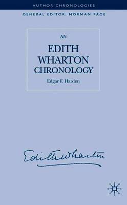 An Edith Wharton Chronology by E. Harden image