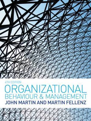 Organizational Behaviour and Management by John Martin image