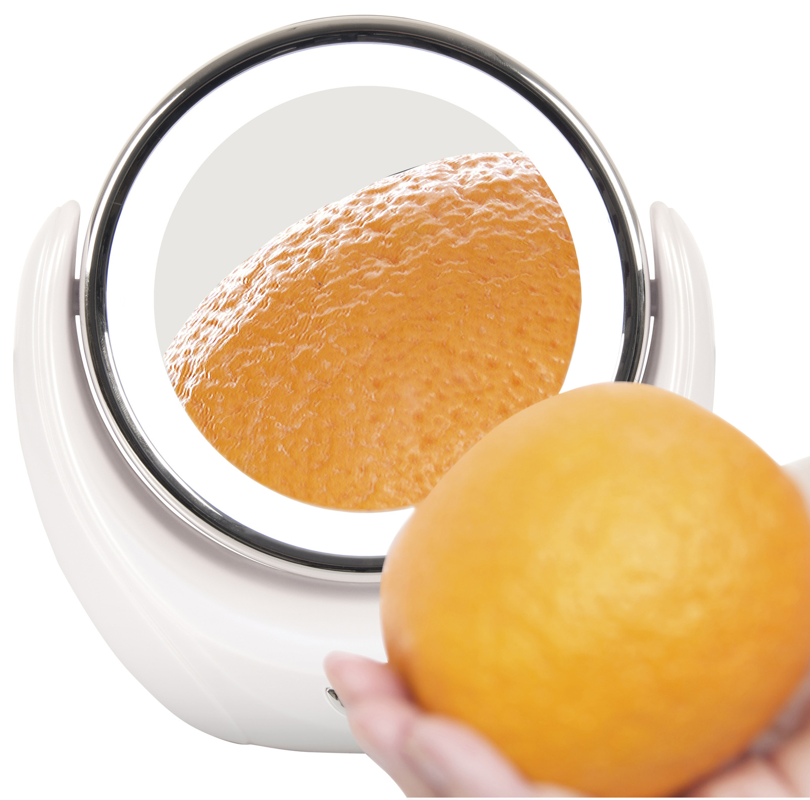 Illuminated 5x Magnifying Makeup Mirror