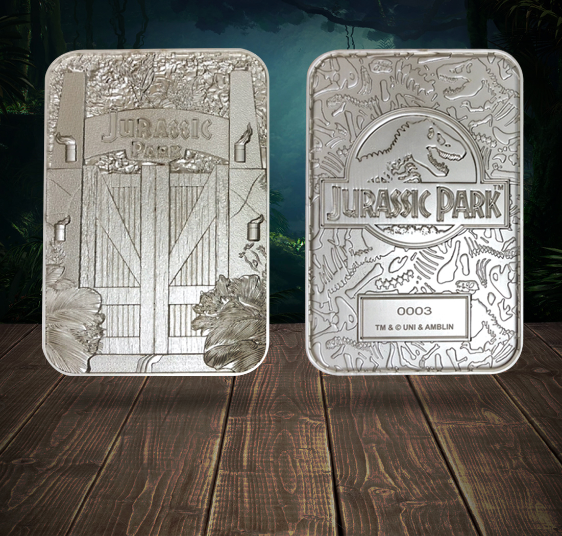 Jurassic Park: Entrance Gates - Metal Card image