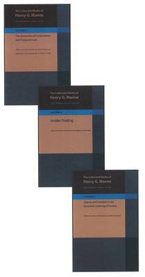 Collected Works of Henry G Manne: 3-Volume Set image