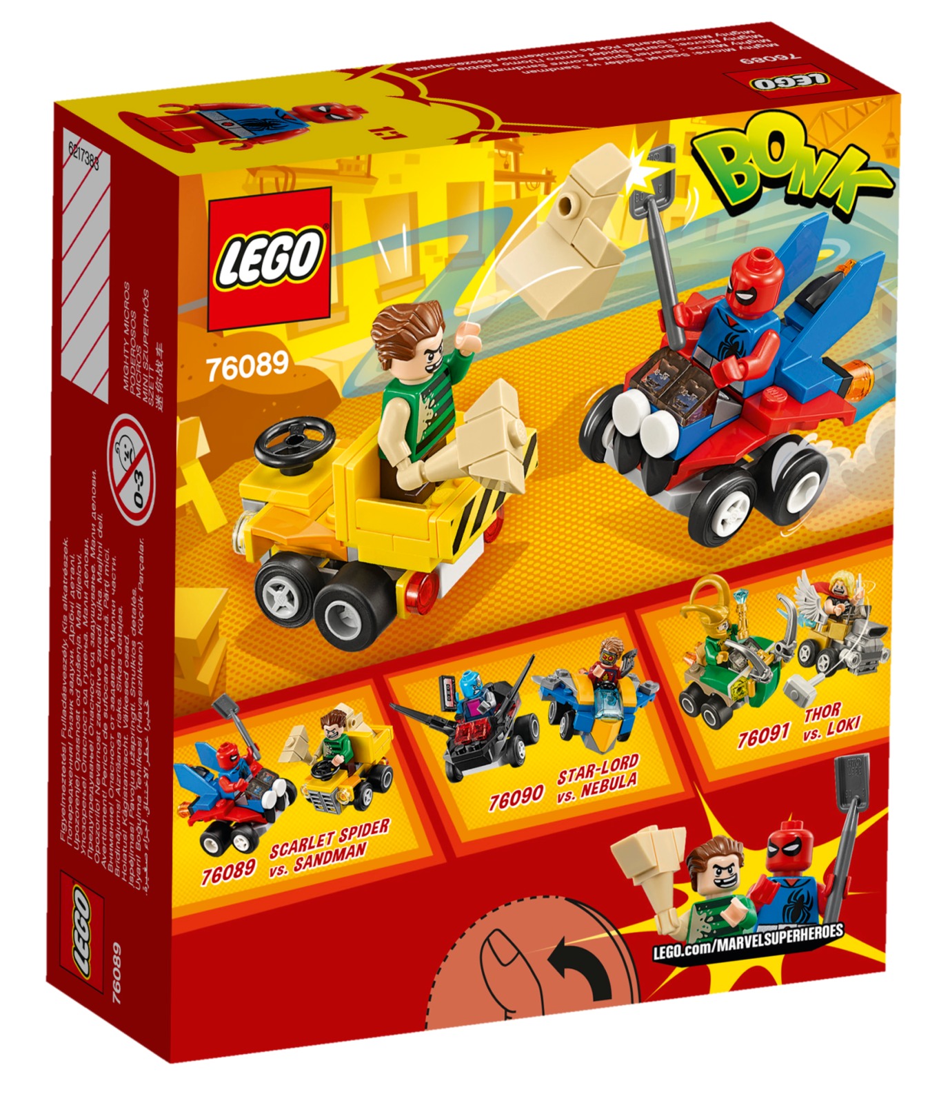 LEGO Super Heroes: Mighty Micros - Scarlet Spider vs. Sandman (76089) image