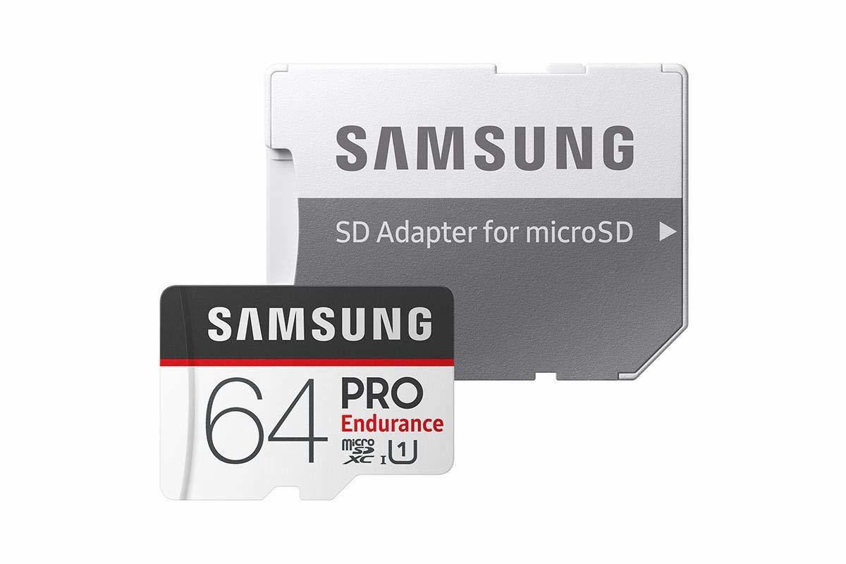 64GB Samsung PRO Endurance micro SDHC image