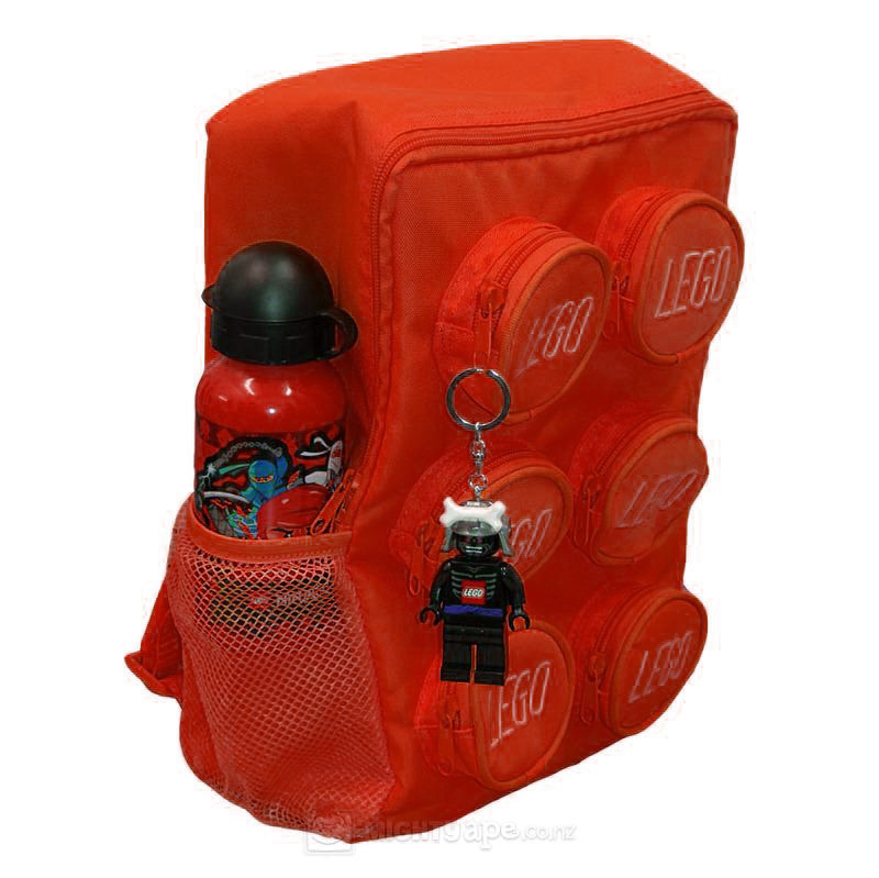 LEGO Brick Backpack Bundle Red Images at Mighty Ape NZ