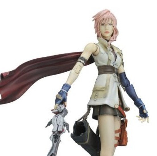 Final Fantasy XIII Play Arts Kai Action Figure Lightning Images at Mighty Ape NZ
