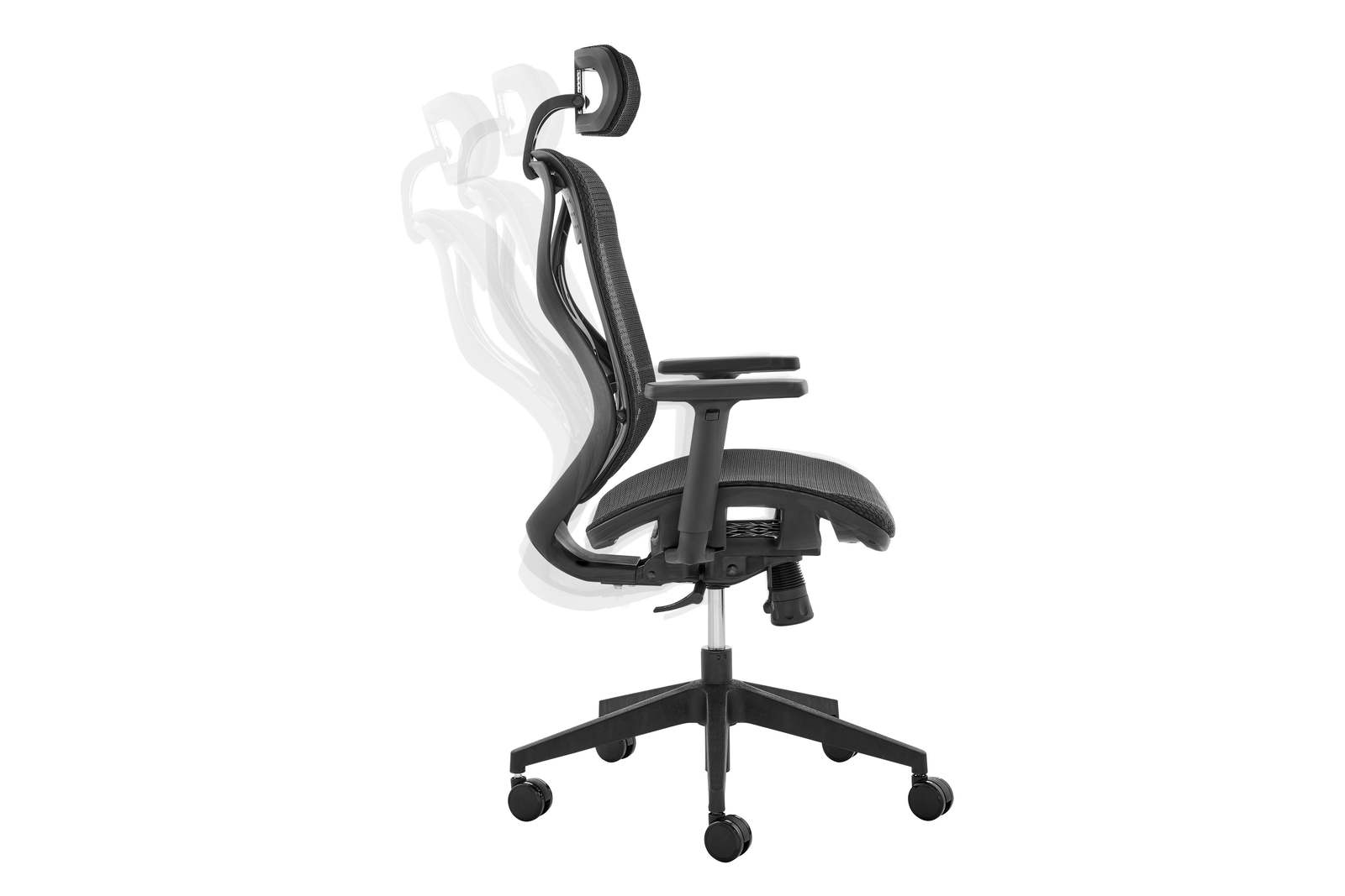 Buy Ergolux London Office Chair (Black Frame, Black) at Mighty Ape NZ