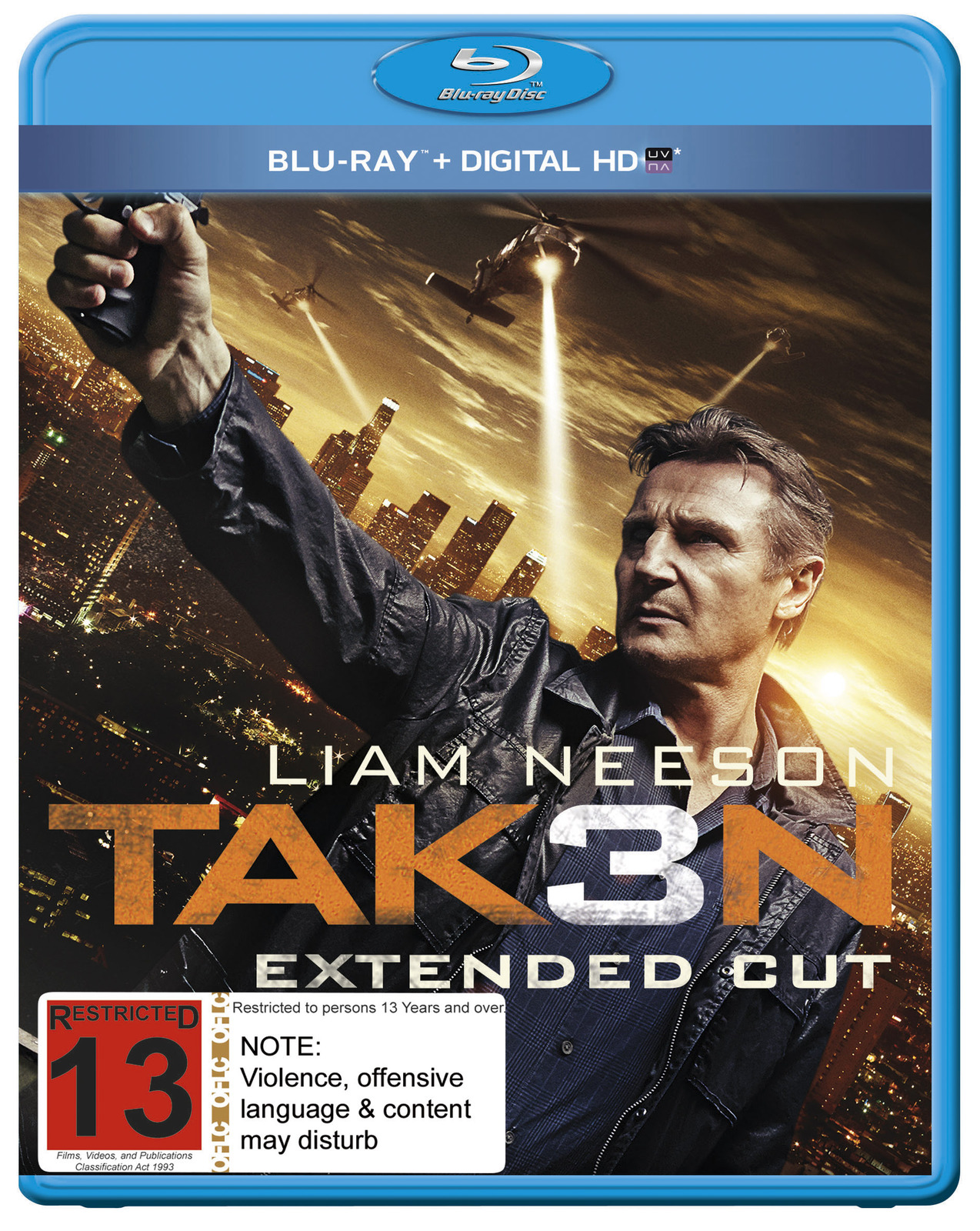 Taken 3 on Blu-ray image