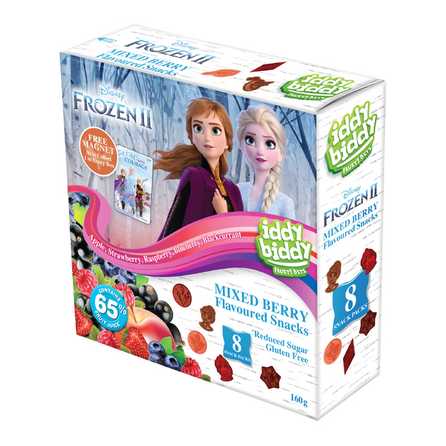 Disney Frozen II Iddy Biddy Fruit Snacks 8 Snack Packs 160g 6pk at